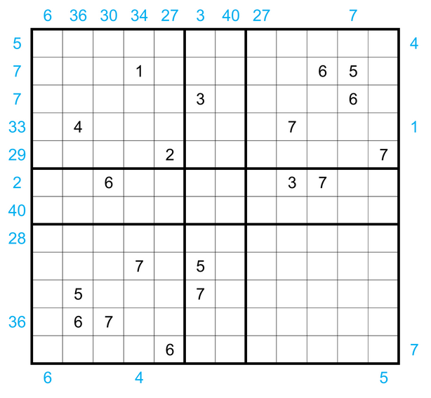 Figure 3: The 4-in-1 24-7 Puzzle